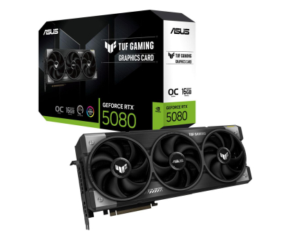 Karta graficzna ASUS GeForce RTX 5080 TUF Gaming OC 16GB GDDR7 DLSS4 TUF-RTX5080-O16G-GAMING